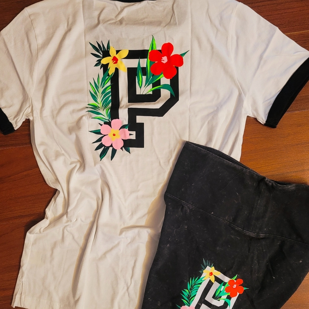 VS PINK nwt floral set